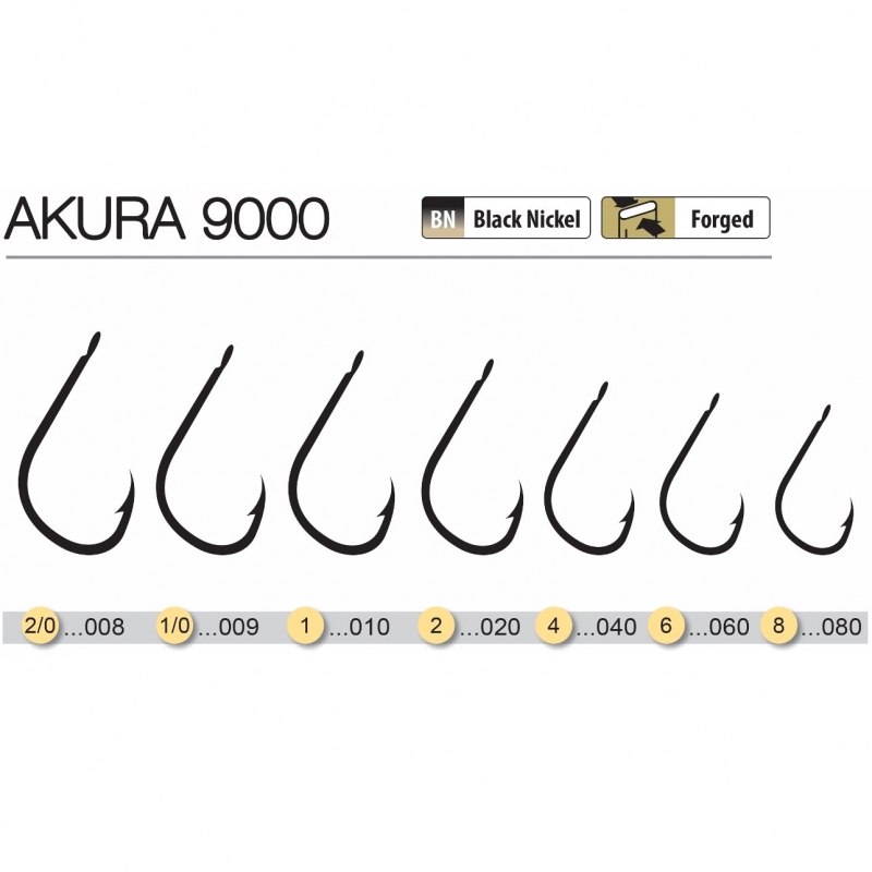 Háčky Trabucco Akura 9000 - 4