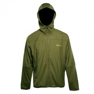 Bunda RidgeMonkey APEarel Dropback Lightweight Zip Jacket Green