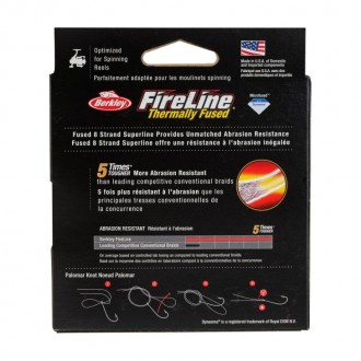 Šňůra Berkley FIRELINE® FUSED Original Flame Green 150m
