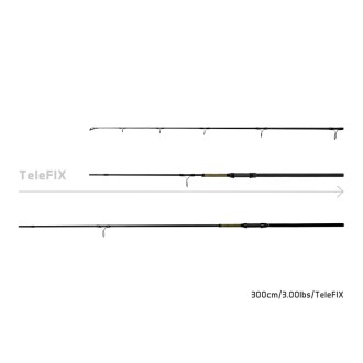 Prut Delphin Stalx TeleFIX 2,70m 2,75lb