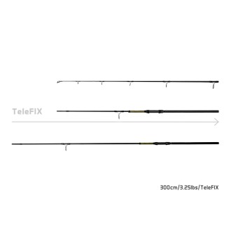 Prut Delphin Stalx TeleFIX 2,70m 2,75lb
